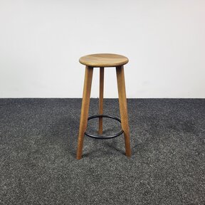 Houten Barkruk - 3 poots