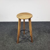 Houten Barkruk - 3 poots