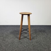 Houten Barkruk - 4 poots