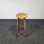 Houten Barkruk - 4 poots