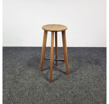 Houten Barkruk - 4 poots