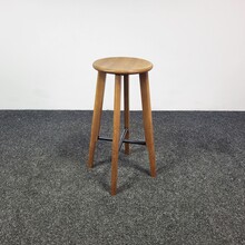 Houten Barkruk - 4 poots