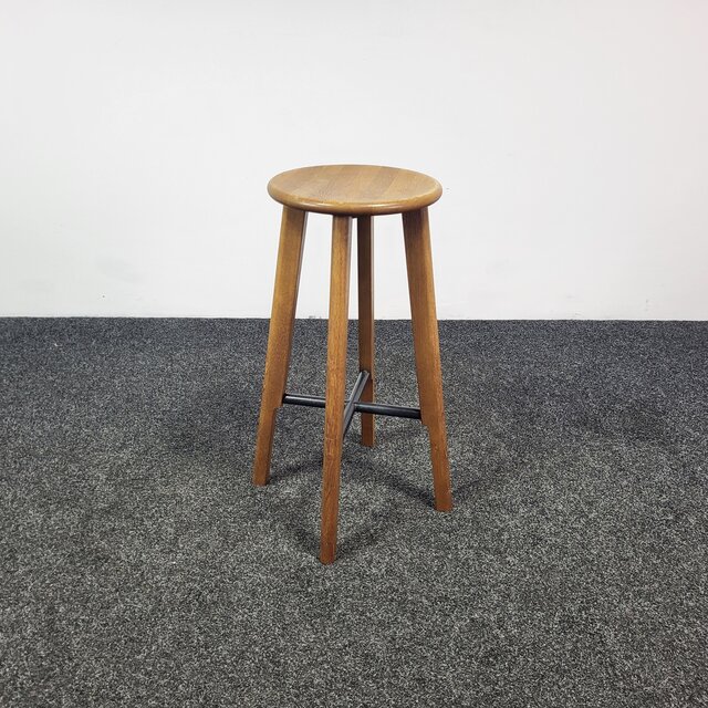 Houten Barkruk - 4 poots