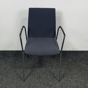 Wiesner Hager Stoel - Grijs/Blauwe Stof