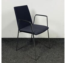 Wiesner Hager Stoel - Grijs/Blauwe Stof