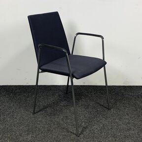 Wiesner Hager Stoel - Grijs/Blauwe Stof