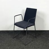 Wiesner Hager Stoel - Grijs/Blauwe Stof