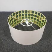 Hanglamp - Wit/Groen | Ø 80 cm