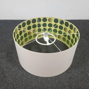Hanglamp - Wit/Groen | Ø 80 cm