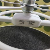 Hanglamp - Wit/Groen | Ø 80 cm