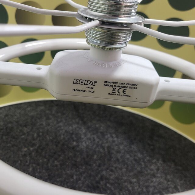 Hanglamp - Wit/Groen | Ø 80 cm