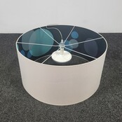 Hanglamp - Wit/Blauw | Ø 80 cm