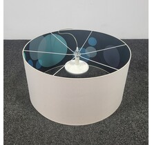 Hanglamp - Wit/Blauw | Ø 80 cm