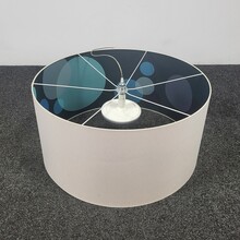 Hanglamp - Wit/Blauw | Ø 80 cm