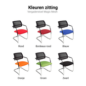 Vergaderstoel Magix Mesh - Diverse Kleuren