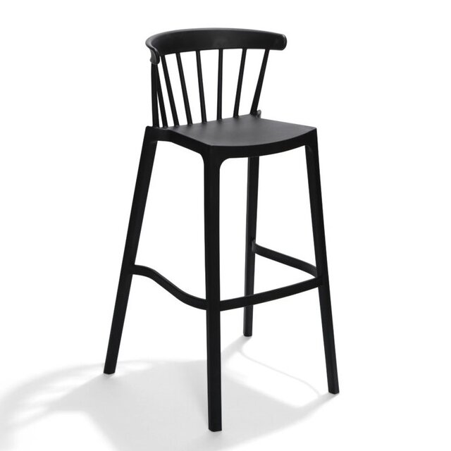 Vintage Barkruk Stilo - Zwart