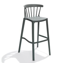 Vintage Barkruk Stilo - Olijfgroen