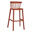 Lamers Kantoormeubelen  Vintage Barkruk Stilo - Terra Rood