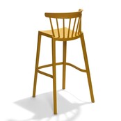 Vintage Barkruk Stilo - Okergeel
