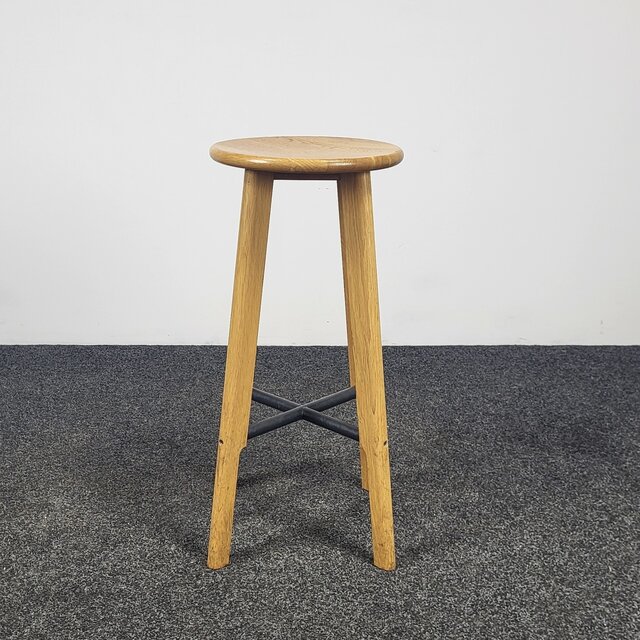Houten Barkruk - 4 poots