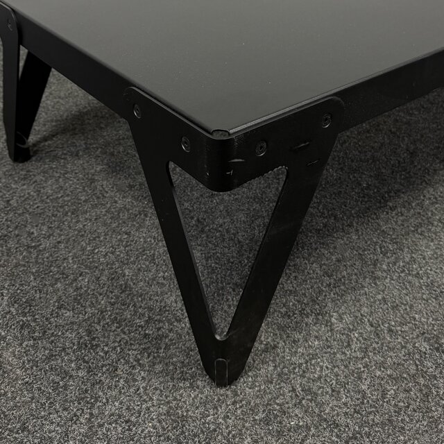 Metalen Salontafel - Zwart | 140 x 70 cm