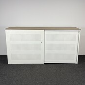 Akoestische Schuifdeurkast - Wit | 123 x 240 x 50 cm