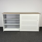 Akoestische Schuifdeurkast - Wit | 123 x 240 x 50 cm