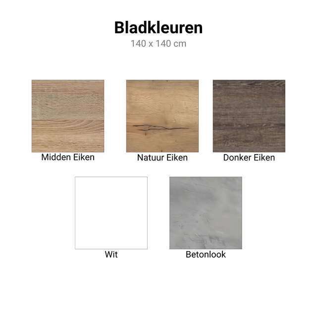 Refurbished Ahrend Statafel | 140 x 140 cm