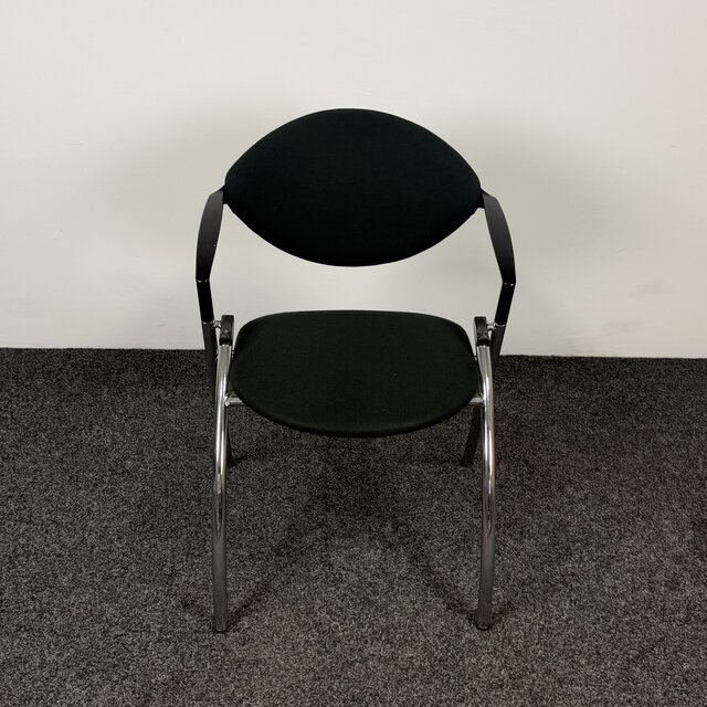 Vepa Alpine Vergaderstoel - Zwart
