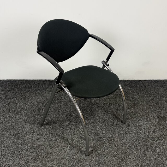 Vepa Alpine Vergaderstoel - Zwart