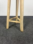 Robuuste Houten Barkruk | 3-Poot