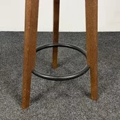 Donker Houten Barkruk | 3-Poot