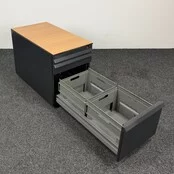 Ahrend Zwart Ladeblok - 3 Laden | 57 x 42 x 76 cm