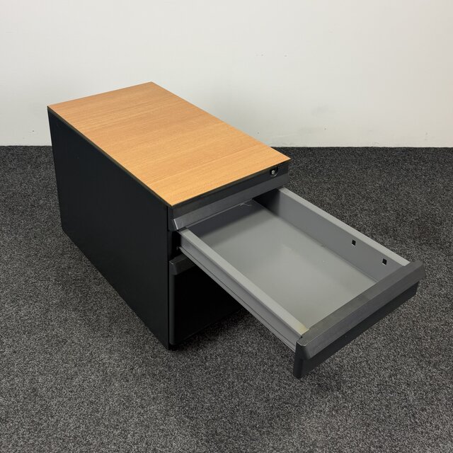 Ahrend Zwart Ladeblok - 3 Laden | 57 x 42 x 76 cm