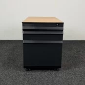 Ahrend Zwart Ladeblok - 3 Laden | 57 x 42 x 76 cm