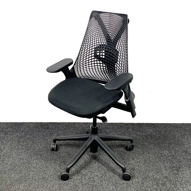 Herman Miller Sayl Bureaustoel | Zwart