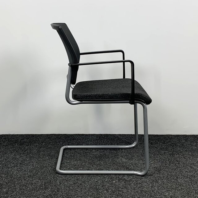Vergaderstoel Gispen Zinn - Zwart