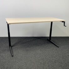 Ahrend 500 Slingerbureau - Zwart Onderstel | 160 x 80 cm