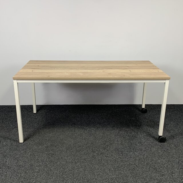 Refurbished Ahrend Verrijdbare Kantinetafel - 160x80 cm