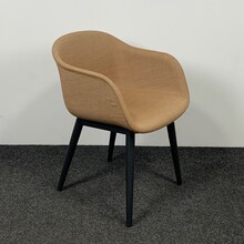 Design Kuipstoel - Bruin Gestoffeerd