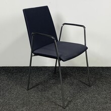 Wiesner Hager Stoel - Grijs/Blauwe Stof