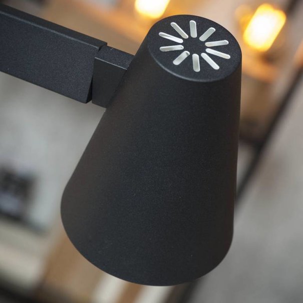 it's about RoMi Moderne - Wandlamp - Zwart - Design - Biarritz