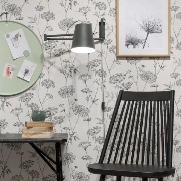it's about RoMi Moderne - Wandlamp - Grijsgroen - Uittrekbaar - Brisbane