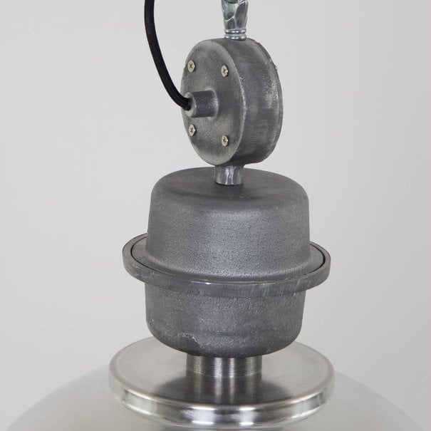 Steinhauer Industriële - Hanglamp - Staal - 42 cm - Bikkel
