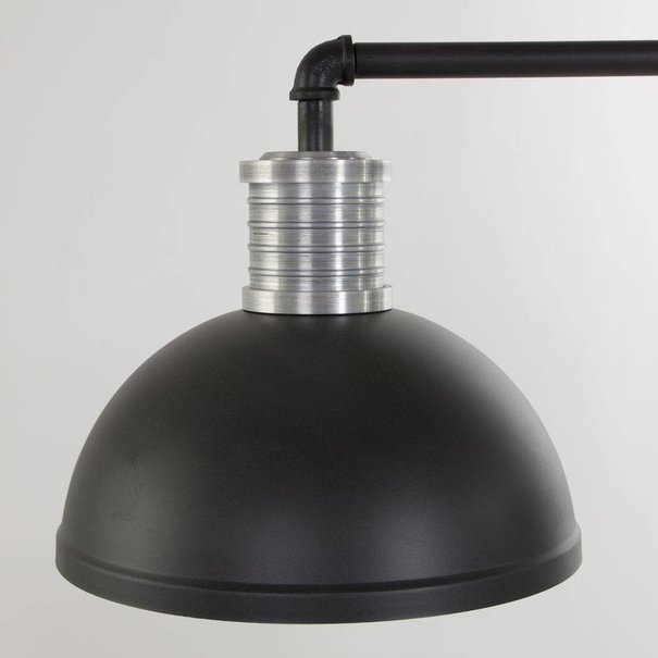 Steinhauer Industriële - Hanglamp - Zwart - 3 lichts - Brooklyn