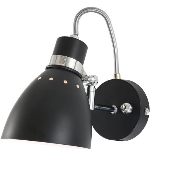 Steinhauer Moderne - Wandlamp - Zwart - Verstelbaar - Spring