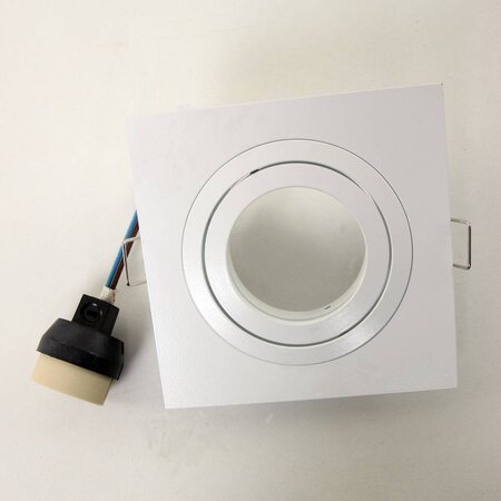 Steinhauer Moderne Inbouwspot Square vierkant wit