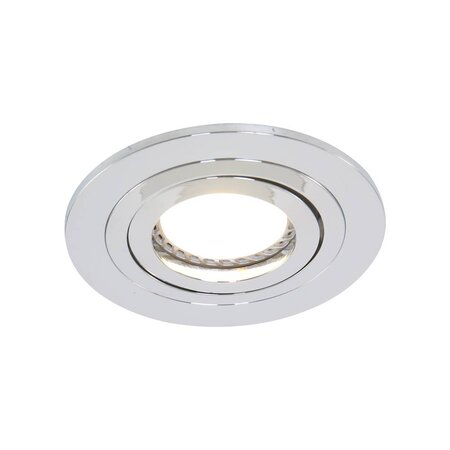 Steinhauer Moderne Inbouwspot Round rond zwart