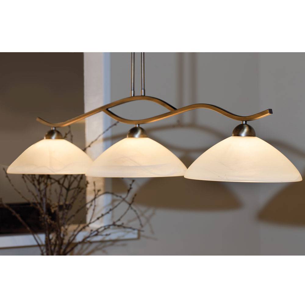 heilig mode Haarzelf Klassieke - Hanglamp - Brons - 3 lichts - Capri
