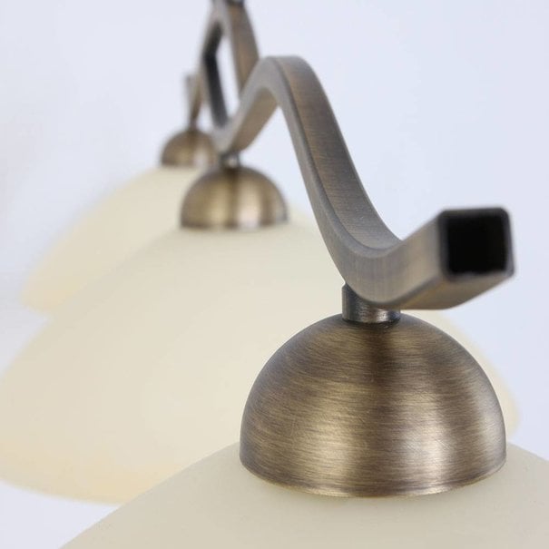 Steinhauer Klassieke - Hanglamp - Brons - 3 lichts - Capri